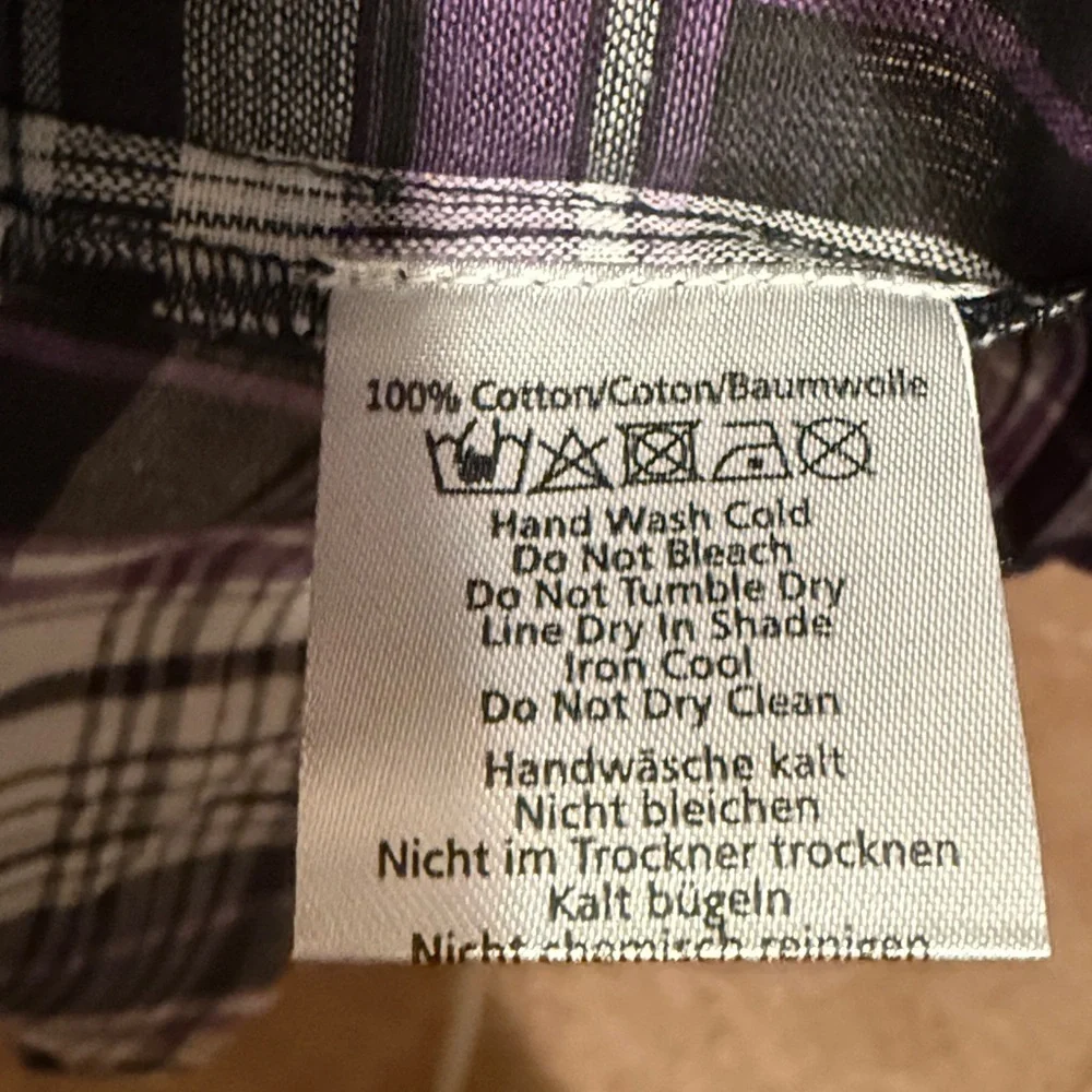 Plaid Hooded Button-Up Shirt women’s Large XL NWT​ - Picture 6 of 7